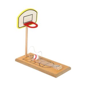 Wooden Mini Desktop Basketball Shooting Toy