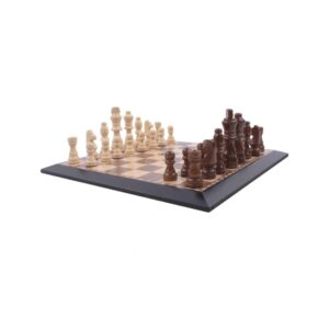 Wooden Chess Set Board Game 12x12 Inch