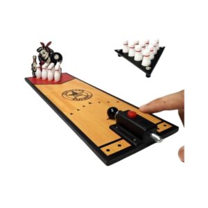 Desktop Mini Bowling Game Wooden Board Set