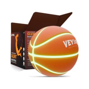 Glow in The Dark Silent Basketball Size 7