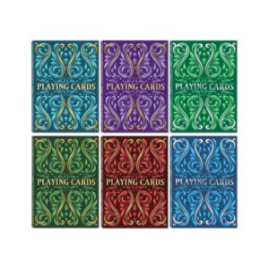 Playing Cards 6 Pack Colorful Decks