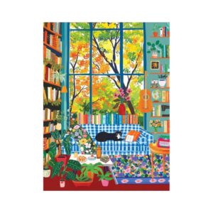 Cozy Reading Room 500 Piece Jigsaw Puzzle